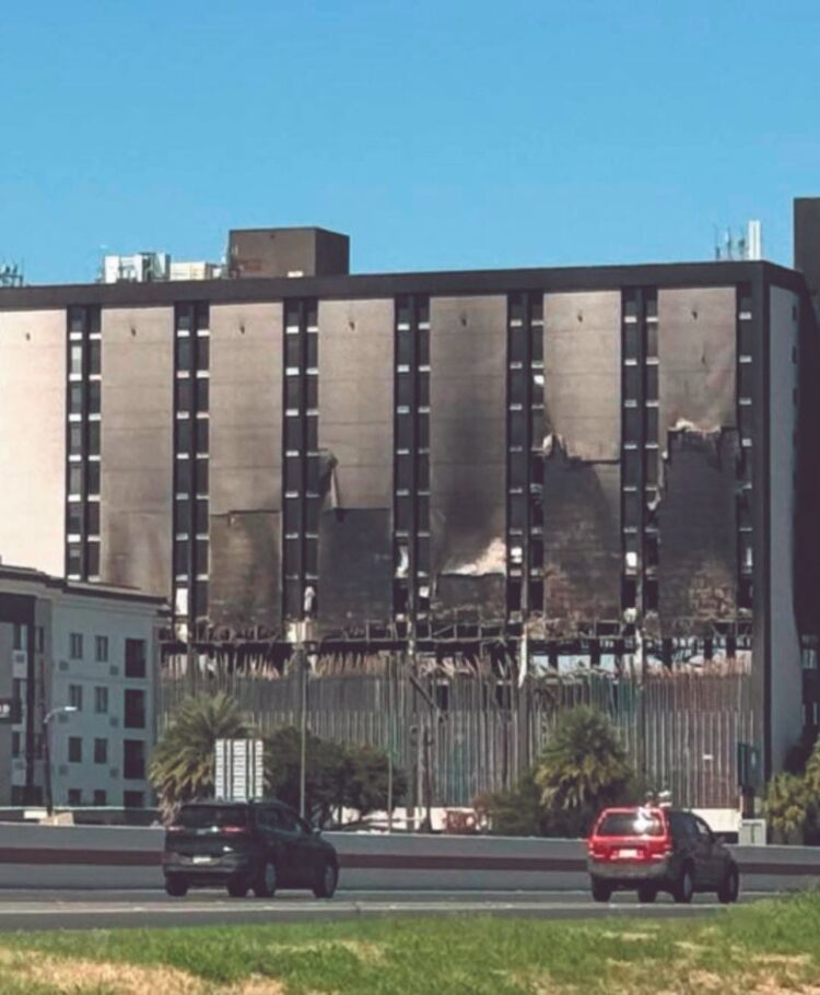 PERMANECE BAJO EVALUACIÓN Podrían demoler hotel siniestrado