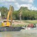 INSTALAN ESTACAS EN EL RÍO Iniciarán colocación de boyas
