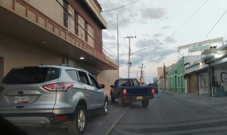 Sector Centro sin control vial