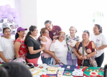 A TRAVÉS DE LAZOS DEL BIENESTAR Acercan servicios de salud Américo y María de Villarreal