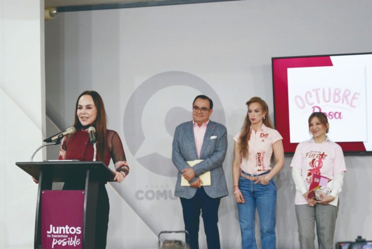 DURANTE EL MES ROSA Acerca DIF mastografías a mujeres