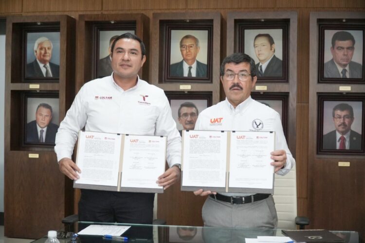 Firman convenio UAT y Colegio de Tamaulipas