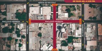 Habrá cierre temporal de vialidades