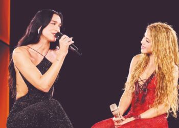 AL CANTAR “ANTOLOGÍA” JUNTAS Shakira y Dua Lipa sorprenden