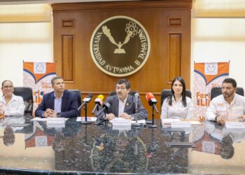 Anuncia rector programa oficial de la Feria del Libro UAT 2026